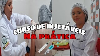 CURSO DE INJETÁVEIS NA PRÁTICA Estudante de Enfermagem [upl. by Nhguavad538]