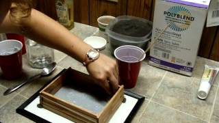 How to make a Grout Formicarium for Ants Part 1 of 3 [upl. by Fe]