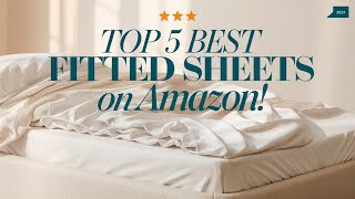 Top 5 Best Fitted Sheets On Amazon Reviews in 2024 [upl. by Annairt]