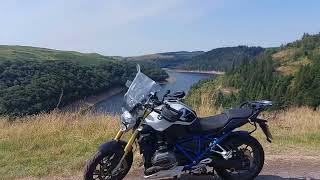 Llyn Brianne mountain ⛰️ 🏍 roads part 2  above the lake 🏴󠁧󠁢󠁷󠁬󠁳󠁿 [upl. by Ydnal]