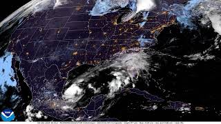 CONUS Oct 06 2024  24 Hour Timelapse [upl. by Atinahc]