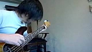 The Jam Bitterest pill bass cover ReTake may 2010 [upl. by Damahom]