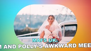 MAFS UK Awkward First Meeting Between Adam and Polly  Will Love Prevail [upl. by Swanhildas]