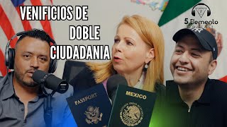 CONSULADO MEXICANO  LOS BENEFICIOS DE LA DOBLE CIUDADANÍA [upl. by Ylrebnik]