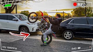 New honda crf 150 Big Wheel First Time Riding  No Panic Graphic Kit MUST WATCH [upl. by Angus]