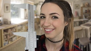 ASMR Art Sculptor MapsMeasuresPhotographs You [upl. by Dedra]