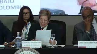 Colombia da la bienvenida a la XXII Conferencia Interamericana de Ministrosas del Trabajo [upl. by Anha]