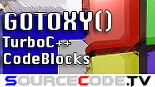 ฟังก์ชั่น gotoxy บน TurboC และเขียนเพิ่มสำหรับ CodeBlocks [upl. by Fawcette]