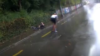 Muriel Furrer crash video  The cycling Muriel Furrer accident video  Murie Furrer dies after fall [upl. by Porett132]