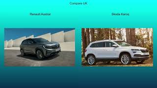 2023 Renault Austral vs 2021 Skoda Karoq  Technical Data Comparison [upl. by Razal]