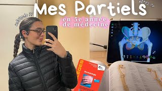 VLOG je passe MES PARTIELS de 5e année de MÉDECINE organisation conseils et mes notes [upl. by Denton124]