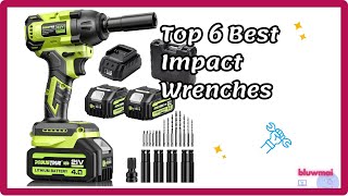 👉🛠️ Top 6 Best Impact Wrench Cordless battery powered Lithiumion 12 tool CheapAmazon2024 [upl. by Ahsitra147]