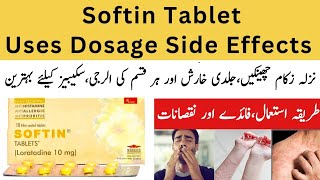 Softin Tablet Uses In Urdu  Softin Tablet Side Effects  Softin Tablet 10mg Uses [upl. by Zoarah725]