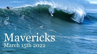 Mavericks  March 15th 2022  Big Wave Surfing Edit [upl. by Kimura]