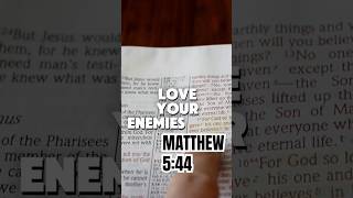 Love Your Enemies dailybibleverse dailydevotional loveyourenemies youtubeshorts [upl. by Amme175]