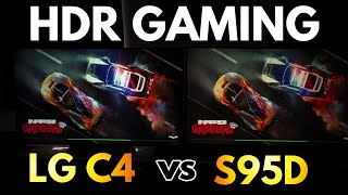 LG C4 vs Samsung S90DS95D For HDR Gaming [upl. by Pisano]