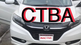 HOW TO DISABLE CTBA HONDA VEZEL [upl. by Enelez]