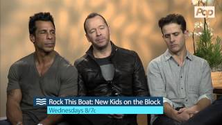 NKOTB on what its like to be on the cruise [upl. by Nuriel]