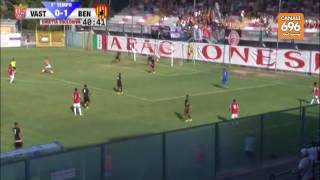 Benevento 31 alla Vastese a segno Coda Gravillon e Puscas [upl. by Newel]