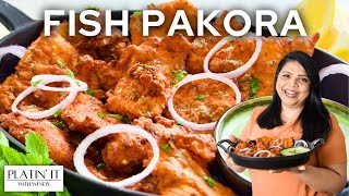 Easy HOMEMADE Fish Pakora  Amritsari Fried Fish  Crispy Fried Fish [upl. by Hentrich20]