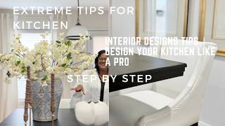 Extreme Tips for Kitchen Flow amp Accessibility in Design Interior Design  New Beginnings [upl. by Kyla]