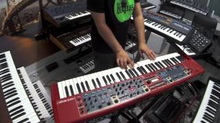 ROLAND JUNO106  VS  NORD STAGE 2  WARM PAD [upl. by Niels608]