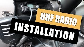 How To Install A UHF Radio amp Antenna [upl. by Seitz]