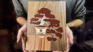 Steel Marquetry Heres How  Laser Cut Art  Respect For The Aged 敬老 [upl. by Suryc269]