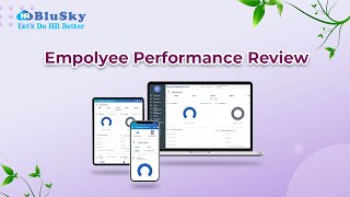 How to Conduct Employee Performance Reviews Efficiently in HRBluSky [upl. by Ynagoham]