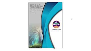 Brochure Cover Design in CorelDraw Tutorial in Hindi  Cover Design  How to make cover design [upl. by Isolde998]