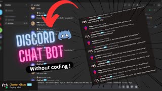 How To Create Discord Chat Bot Without Coding Knowledge  2024 discord sourcecode [upl. by Notnerb]