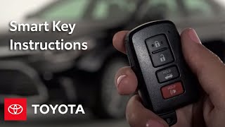 Toyota HowTo Smart Key  Toyota [upl. by Ahsar]