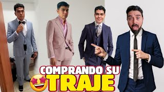 😱 COMPRANDO EL TRAJE DE BODA DE joranfrancoficial SOMOS PADRINOS DE SU BODA [upl. by Anayt]