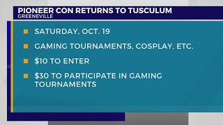 Pioneer Con returns to Tusculum University with something for all gamers [upl. by Lemmor]