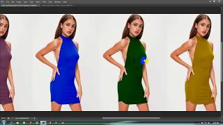 Whose way Cloth Color Correct with Histogram tool in Photoshop cs 6 quot2018quot [upl. by Eyma]