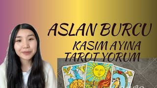 ASLAN BURCU  KASIM ayına TAROT tahmini 2024 ❤️❤️❤️ [upl. by Cunningham]