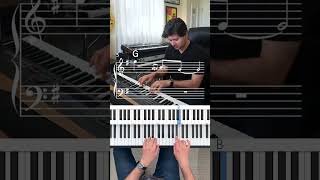 Elton Johns quotBennie And The Jetsquot Solo Quick Breakdown pianomusic pianotutorial song shorts [upl. by Nytsuj42]