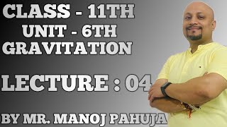 Class  11th  Unit  6th  Gravitation  Lecture  04 by Mr Manoj Pahuja from quot Pec Academy quot [upl. by Meid]