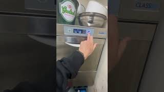 Starting The ClassEQ Glass Washer At Work [upl. by Eidualc]