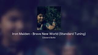 Iron Maiden  Brave New World Standard Tuning [upl. by Anialed]