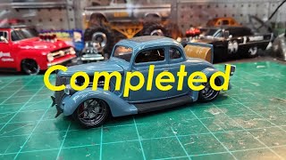 AMT 1936 Ford 5 Window Coupe Completed [upl. by Aeslek250]