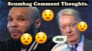 SCUMBAGS Chris Eubank Jnr Scumbag Comments Thoughts [upl. by Froma]