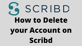 How to Delete your Account on Scribd Cancel Subscription [upl. by Adlesirc419]