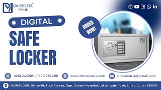 Protect Your Valuables with DM Securia Digital Safe Lockers 🔒  Order Now [upl. by Corby989]