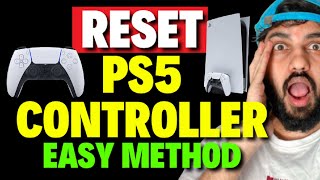 How to RESET PS5 Controller to FIX All Controller Problems Easy Method [upl. by Adnilasor877]