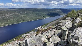 Skagsvola a trail to a ridge in Trysil Norway [upl. by Ger]