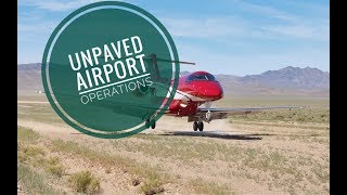 AirSmart PC24 quotBUSH JETquot Pilatus Unpaved Airport Operations Training [upl. by Atinaujnas]