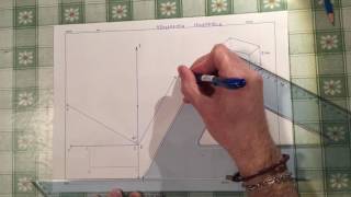 10 Assonometria Monometrica parallelepipedo [upl. by Norga]