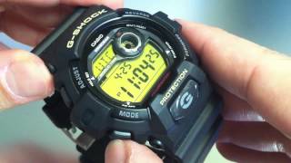 Black Casio GShock G8900 World Time Watch G89001 [upl. by Chitkara]