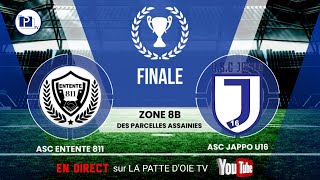 🔴EN DIRECT FINALE ZONE 8B ASC ENTENTE 811 VS ASC JAPPO U16 [upl. by Orihakat]